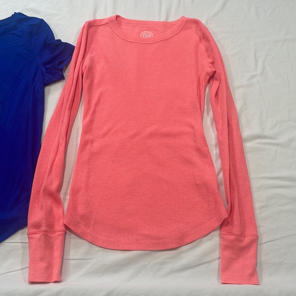 3 Shirts - SO So Perfect thermal, tee, and long sleev tee